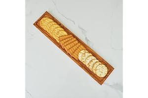 Exquisite Olive Wood Cracker Basket