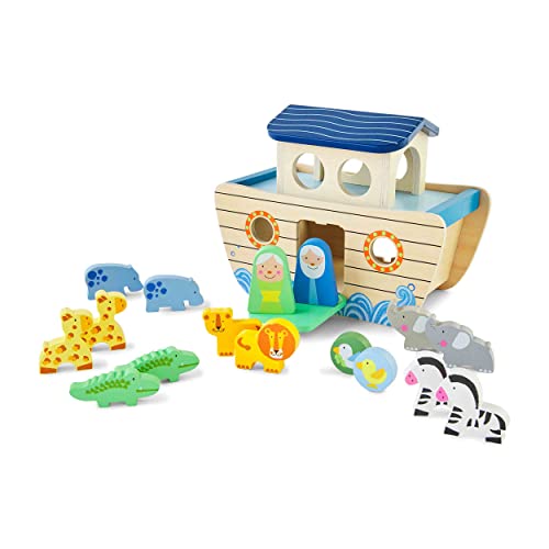 Image of Mud Pie Noah's Ark Shape Sorter Set