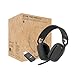 Logitech Zone Vibe Wireless Bluetooth Headphones with Noise Canceling Microphone, USB-A, USB-C, for Microsoft Teams, Mac/PC, Black