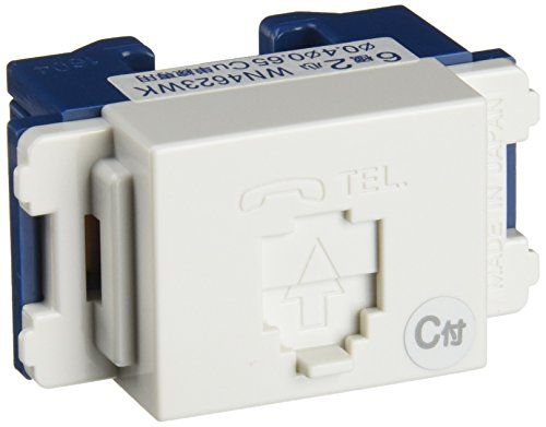 Panasonic (Panasonic) Embedded With C terehonmozyurazyakku 6 Pole 2 Heart White wn4623wk