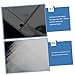 TOGEVAL Banknote Binder Sleeves 3 Hole Paper Holder Pages for Stamp Display Book