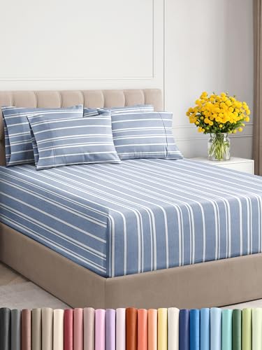 Cgk Unlimited Extra Deep Queen Sheet Set - 6 Piece Breathable And Cooling Sheets - Hotel Luxury Bed Sheets Set cover