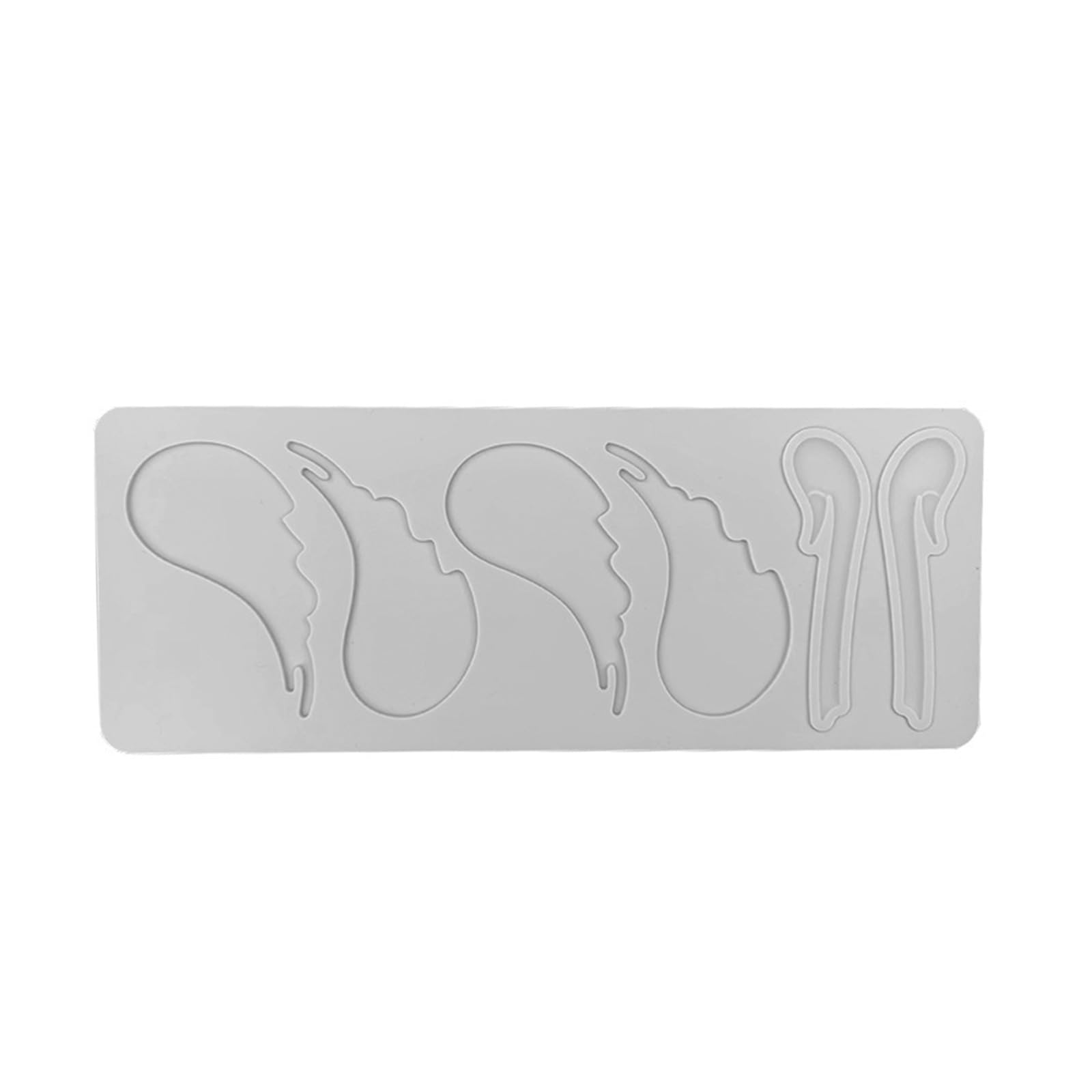 Elnwnnkc Silicone Mold Lace Texture Mat Cupcake Sugarcraft Fondant Mat Kitchen Bakewares Dessert Baking Accessories Birthday Party Cake Decoration