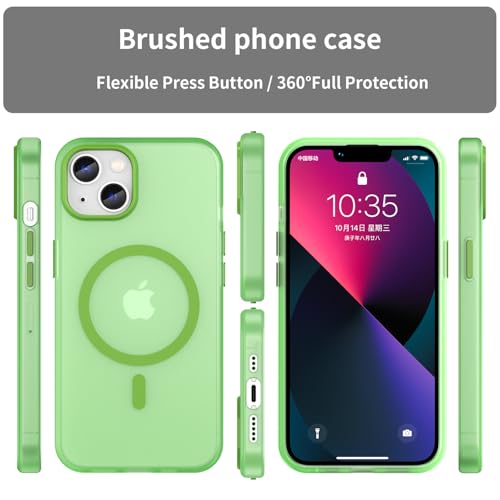 Coque iPhone 13 antichoc Asuwish finie les rayures grâce au dos mat et protège-écran