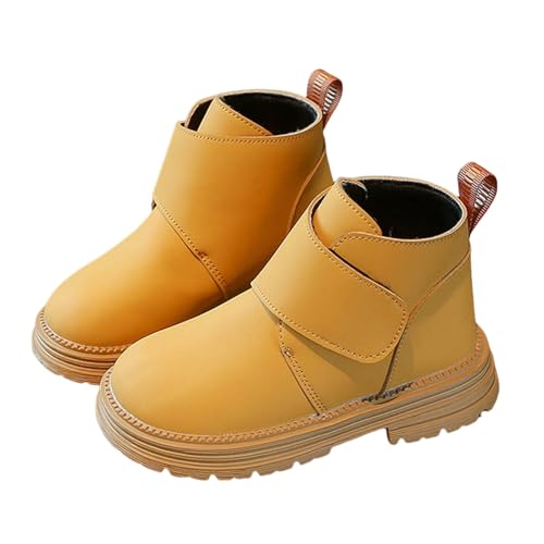 Infant Toddler Kids Winter Ankle Boot Solid Classic Water Proof Rubber Soft Sole Anti Slip Shoes for Outdoor Casual