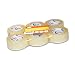 6 Rolls Oknuu Clear Packaging Packing Tape 2"x110 Yards Per Roll - Super Strong Carton Sealing Tape - 2.6 MIL Thickness - Industrial Depot Tape for Moving Packaging Shipping, Office & Storage