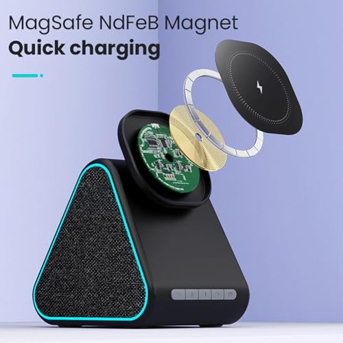 Haut-parleur de charge de téléphone pour vider les câbles du bureau - 4