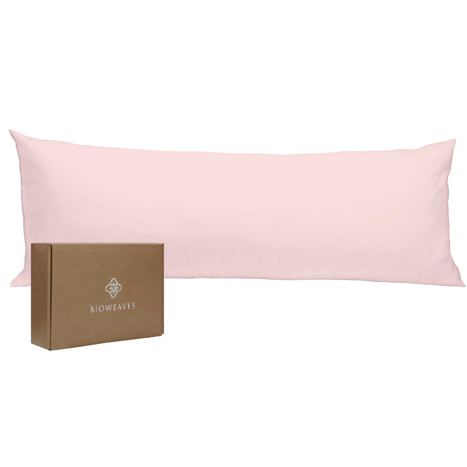 Amazon.com: Bioweaves 100% Organic Cotton Body Pillow Cover