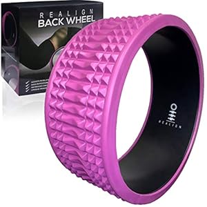 Back Wheel: Trigger Point, Yoga Wheel, Foam Roller, Deep Tissue, Back Massager, for Mobility and Back Pain Relief