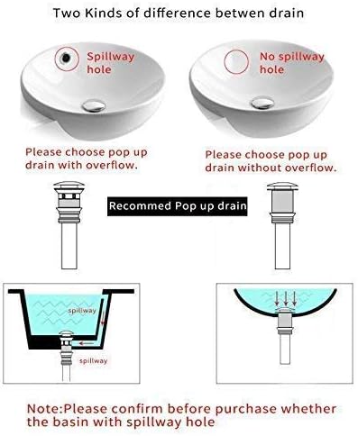 Miniatura 8 de Homevacious Grifo de baño de níquel cepillado con cascada de bronce aceitado con una sola manija grifo de lavabo de un solo orificio con línea de