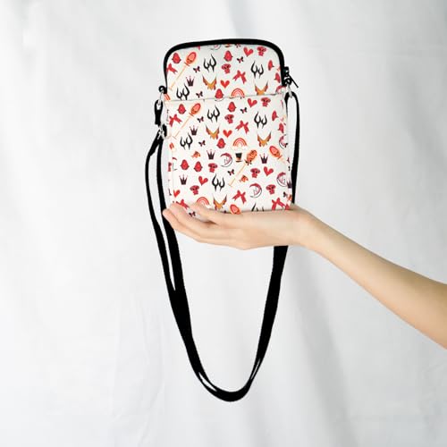 JXGZSO Demon Symbol Crossbody Bag Demon Cartoon Lover Gift Demon Shoulder Bag Demon Fan Gift3