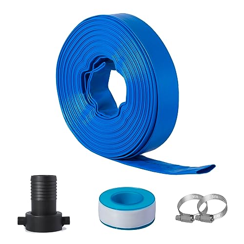 Eastrans 1.5 In X 100 Ft Pool Backwash Hose Kit