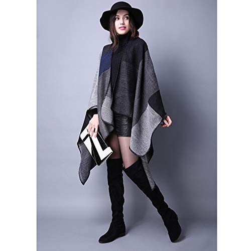 bufanda Otoño E Invierno Bufanda Para Mujer All-Match Plaid Viajes Mantón De Chal Cachemira
