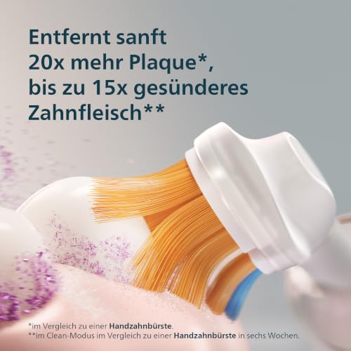 Philips Sonicare Next-Generation DiamondClean 8000 Elektrische Zahnbürste – mit Andruckkontrolle und Feedback, 15 Einstellungen… – Ansicht 4