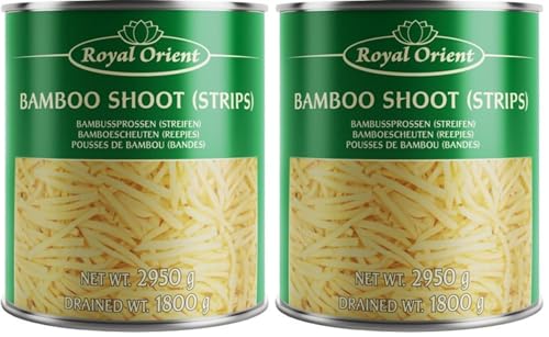 ROYAL ORIENT - Pousses de bambou en bandes - (1 X 2,95 KG) (Lot de 2)