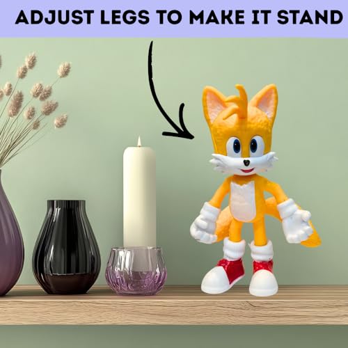 Image of FUNFOB Game Cartoon Action Figure Height-15cm Collectible for Fans PVC Multicolour | So-nicc Orange Tail