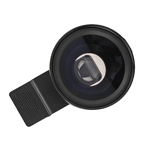 Phone Camera Lens, 0.45X Super Wide Angle Lens, 12.5X Macro Lens, Clip On 2 in 1 Professional in Most Phones
