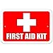 GRAPHICS & MORE Plastic Sign First Aid Kit - 8
