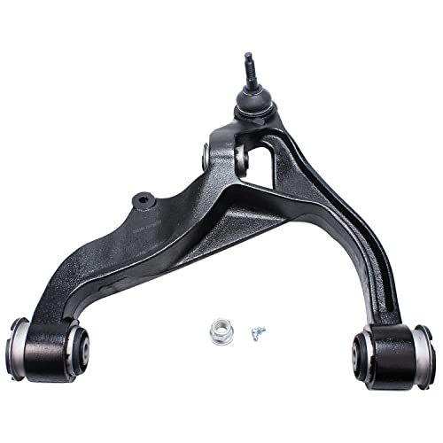 Image of Detroit Axle - 4WD Front Upper Lower Control Arms w /Ball Joints + Inner Outer Tie Rods Replacement for 2009-2012 Dodge Ram 1500