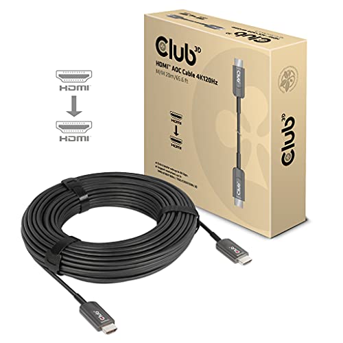 Club 3D HDMI&trade; AOC Kabel 4K120Hz St./St. 20 Meter