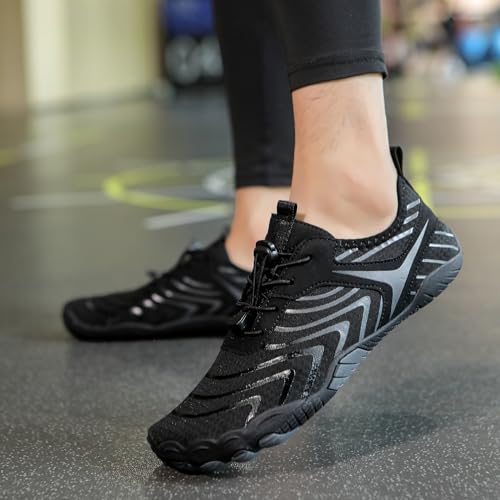 Image of Hike Barefoot Shoes Womens Mens, Pro Water Shoes Barefoot Hike Shoes, Wide Toe Box Non-Slip Breathable