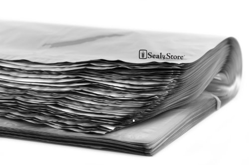 Bulk Buy ShieldPro Extreme (1 case) 50-5 Gallon (18"x28") 5 Mil Thick Zip Seal Mylar Bags for Long Term Emergency Food Storage Supply