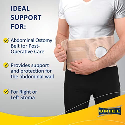 Uriel Abdominal Ostomy Belt For Post-Operative Care After Colostomy Ileostomy Surgery (L) #TOP4