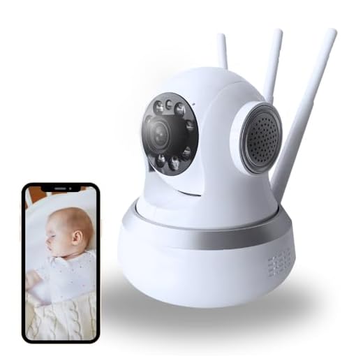 Câmera Babá Eletrônica 1080p Full HD Wifi 360 Ip Visão Noturna Microfone Áudio Bidirecional Segurança PREMIUM - PARRON