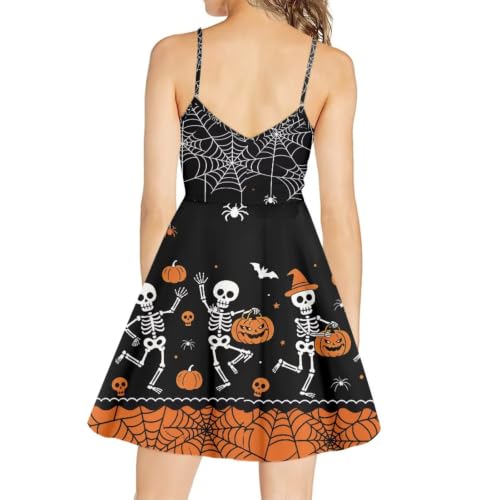 Image of Coloranimal Women's Summer Sleeveless Casual Swing Dresses with Loose Fit Beach Sundress