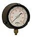 Winters PPC Series Phenolic Dual Scale Process Pressure Gauge with Brass Internals, 0-400 psi/kpa, 4-1/2" Dial Display, +/-0.5% Accuracy, 1/4" NPT Bottom Mount