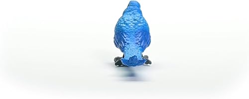 Miniatura 5 de Schleich Wild Life - Figura de pájaro de guacamayo de jazinto de juguete de animales salvajes, niños y niños pequeños a partir de 3 años