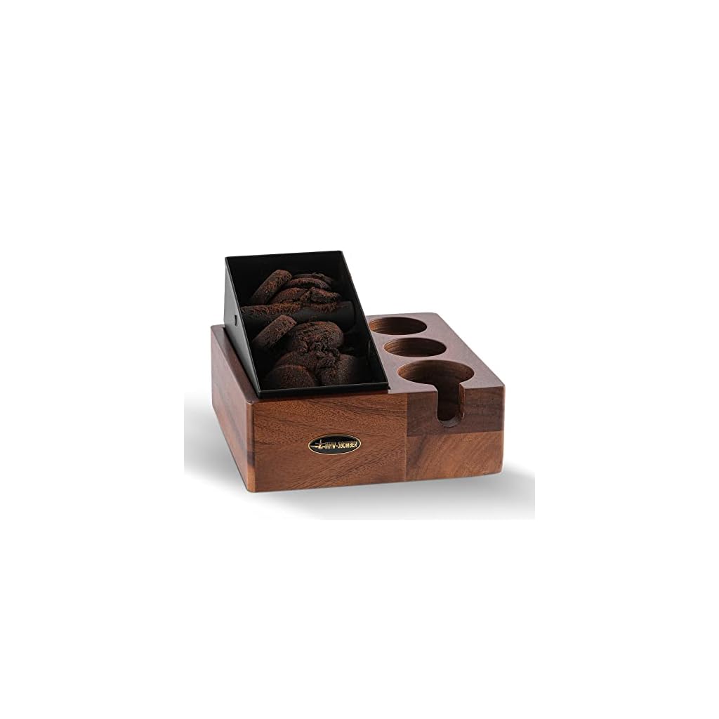 MHW-3BOMBER-Espresso-Knock-Box-515354mm-Tamping-Station-Coffee-Knock-Box-Wooden-4-in-1Knock-Box-Espresso-Accessories-OrganizerNatural-Walnut-CH5488
