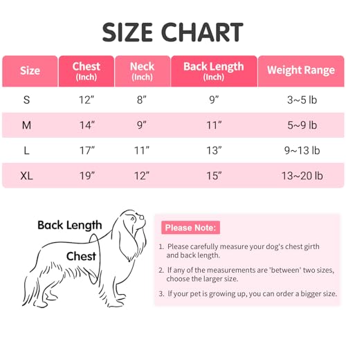 Recovery Suit for Dogs Dog Onesie for Surgery, Dog Surgery Recovery Suit for Small Medium Dogs, E-Collar Alternative After Surgery Wear Anti Licking Abdominal Wounds Pet Surgery Recovery Suit