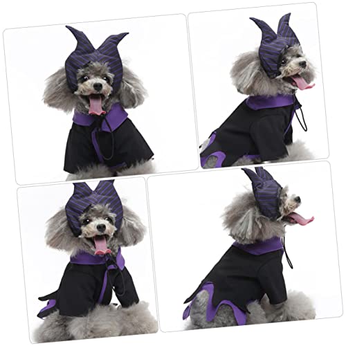 Disfraz perro Bruja Halloween 3 piezas tamaño S miniatura 7