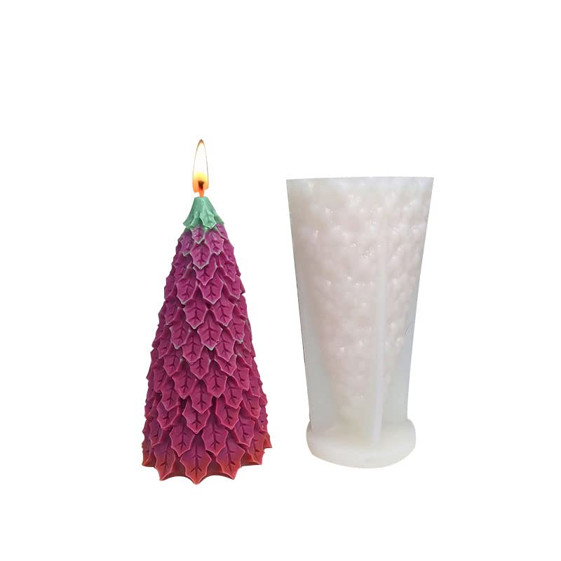 Lot De 2 Moules En Silicone Pour Bougies De Noël - Formes Bonhomme De Neige Et Renne (wapiti) - DIY Bougies, Savon, Résine