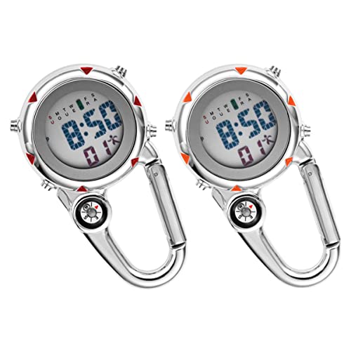 Montre de poche extérieure avec clip sur montre robuste pour le trekking