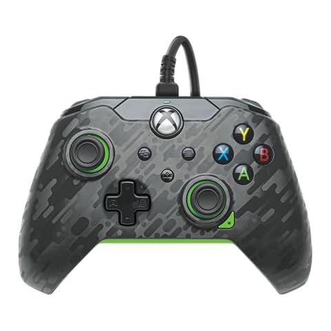 PDP Wired Controller: Neon Carbon - Xbox Series X|S, Xbox One, Xbox, Windows 10/11 Cover