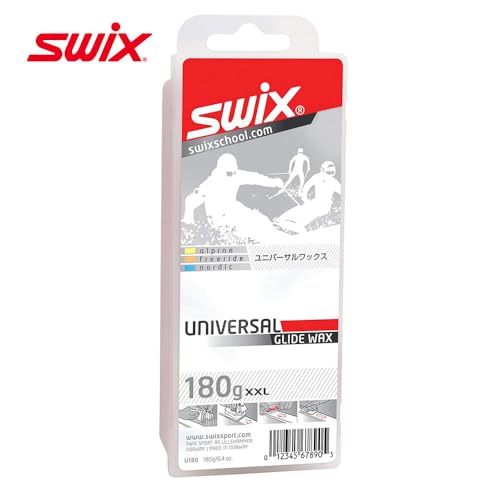 Swix U180 Universal Iron-On Glide Wax for Skis, Snowboards, 180g