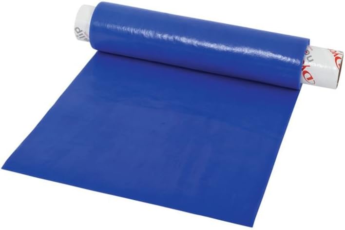 Dycem Bulk Roll Matting, 8" x 10 yd. Roll, Blue, Non-Slip Material Helps Improve Stabilization & Gripping, Holds Plates & Bowls in Place, Grip Jars When Opening, Cabinet Liner, Exercise Mat, & More