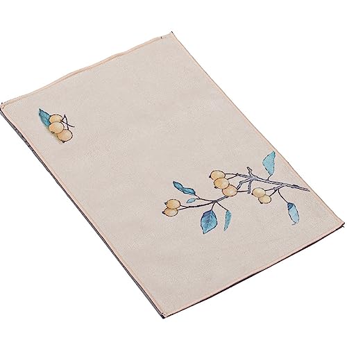 High-end Thick Plush Absorbent Tea Mat Chinese Tea Towel Painted Towel Tea Cloth Tea Table