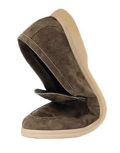 Mens Dress Shoes Loafers Slip-Ons Suede Slippers Fashion Casual Business Prom Penny Loafers Boat Walking Summer Shoes3