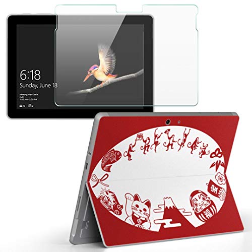 igsticker Surface Go/Surface Go 2 pXLV[ KXtB Zbg tی tB XebJ[ ANZT[ ی 012893 L ɐ 