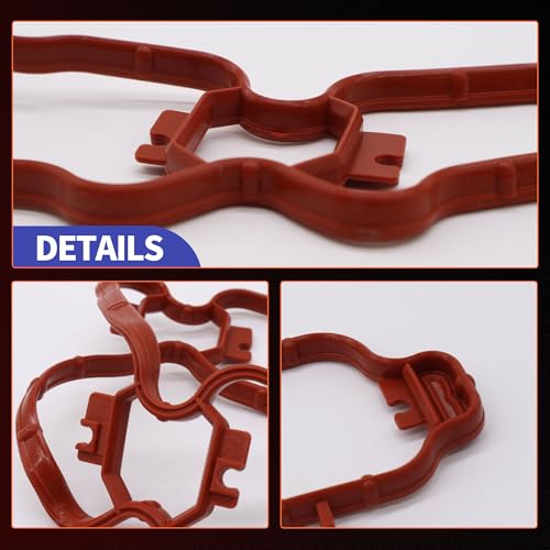 Image of HiSport MS 96780 Engine Intake Manifold Gasket Set Replacement for Volkswagen Tiguan Jetta Compatible with Audi A4 A3 2.0L 2005-2018 Replace 06F129717D