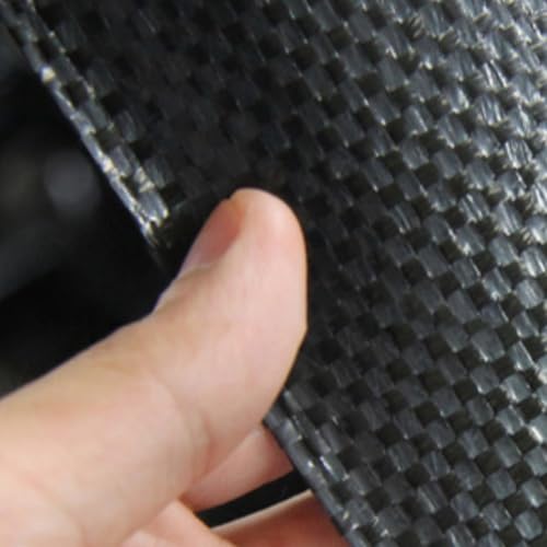 Malla antihierbas negra de polipropileno transpirable para control de césped 3