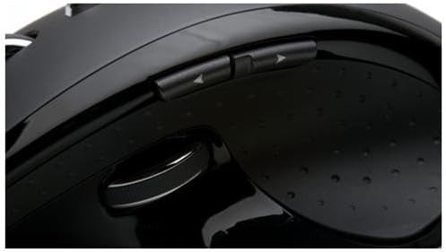 Close-up of side buttons on Logitech MX Revolution mouse
