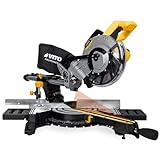 Troncatrice elettrica telescopica VITO da 1500 watt. 5000 giri/min. Lama Ø 210 mm. Spessore 2,8 mm. 24 denti. Angolo di taglio da 0° a 45°. Guida LASER. Doppia guida. Tavolo girevole regolabile. Raccoglitore di polvere. In dotazione: 1 lama, 2 chiavi esagonali, 1 sacchetto per la polvere, 1 morsetto, 1 morsetto da tavolo, 2 supporti laterali, 1 set di spazzole in carbonio, 1 set di rondelle per la lama. 11 kg. 655 x 930 x 500 mm.