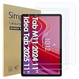 Simpeak 2枚入り Lenovo Idea Tab 2025/ Lenovo Tab M11/B11/K11 11" 対応 強化ガラスフィルム 11インチ 液晶保護フィルム 高透過率 指紋防止 飛散防止 気泡ゼロ