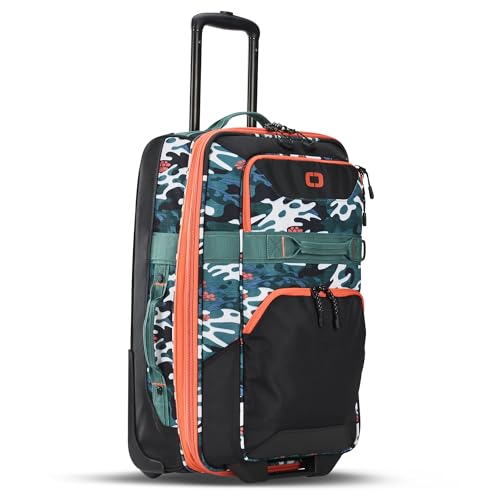 ogio terminal wheeled travel suitcase gear bag checked luggage