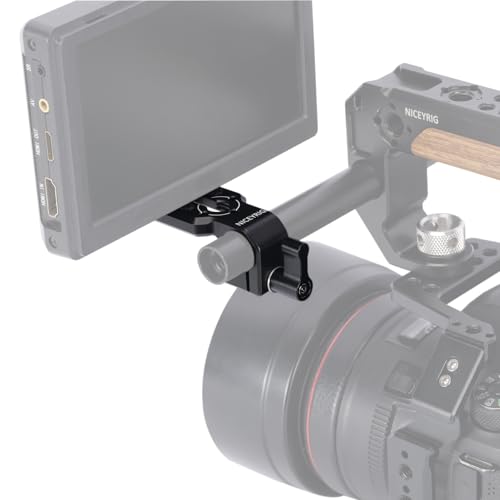 Image of NICEYRIG 15mm Single Rod Clamp to Monitor Mount EVF Mount - 596