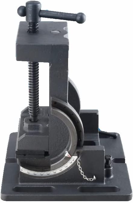 3"/4"Precision Milling Machine Vise Tilting Guide Rod Angle Flat-nose Pliers Drilling Bench Clamp with High Efficiency(3 inch)